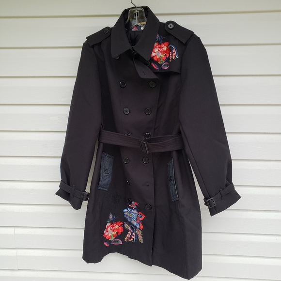 Desigual Jackets & Blazers - Desigual Trench Coat Large